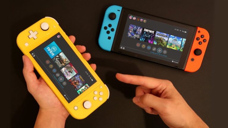 Nintendo switch lite cual es la diferencia