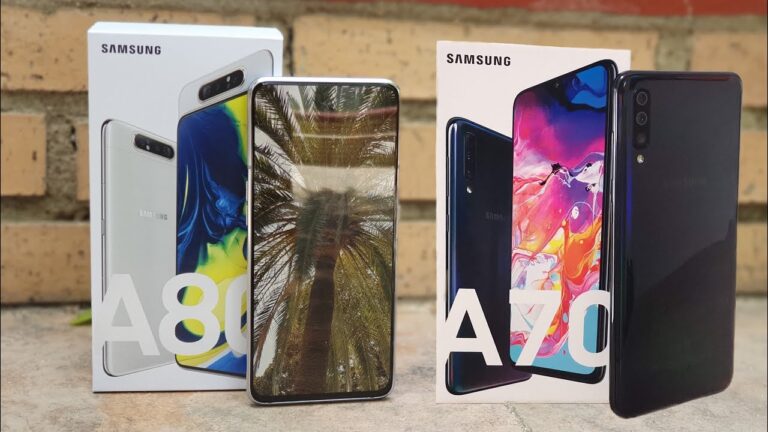 A70 vs A80: Descubre las diferencias clave en móviles Samsung