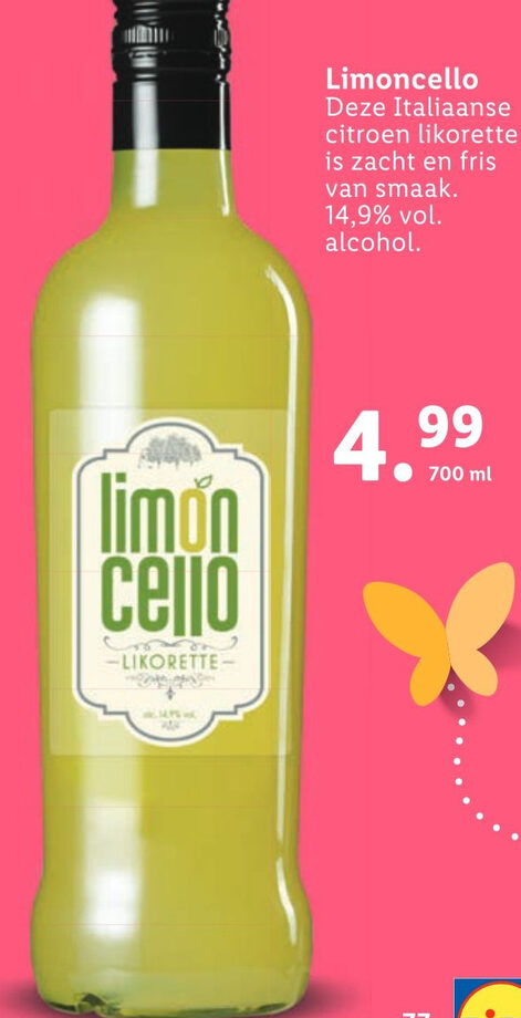 Limoncello Lidl: Descubre el mejor precio y sabor en esta deliciosa bebida italiana